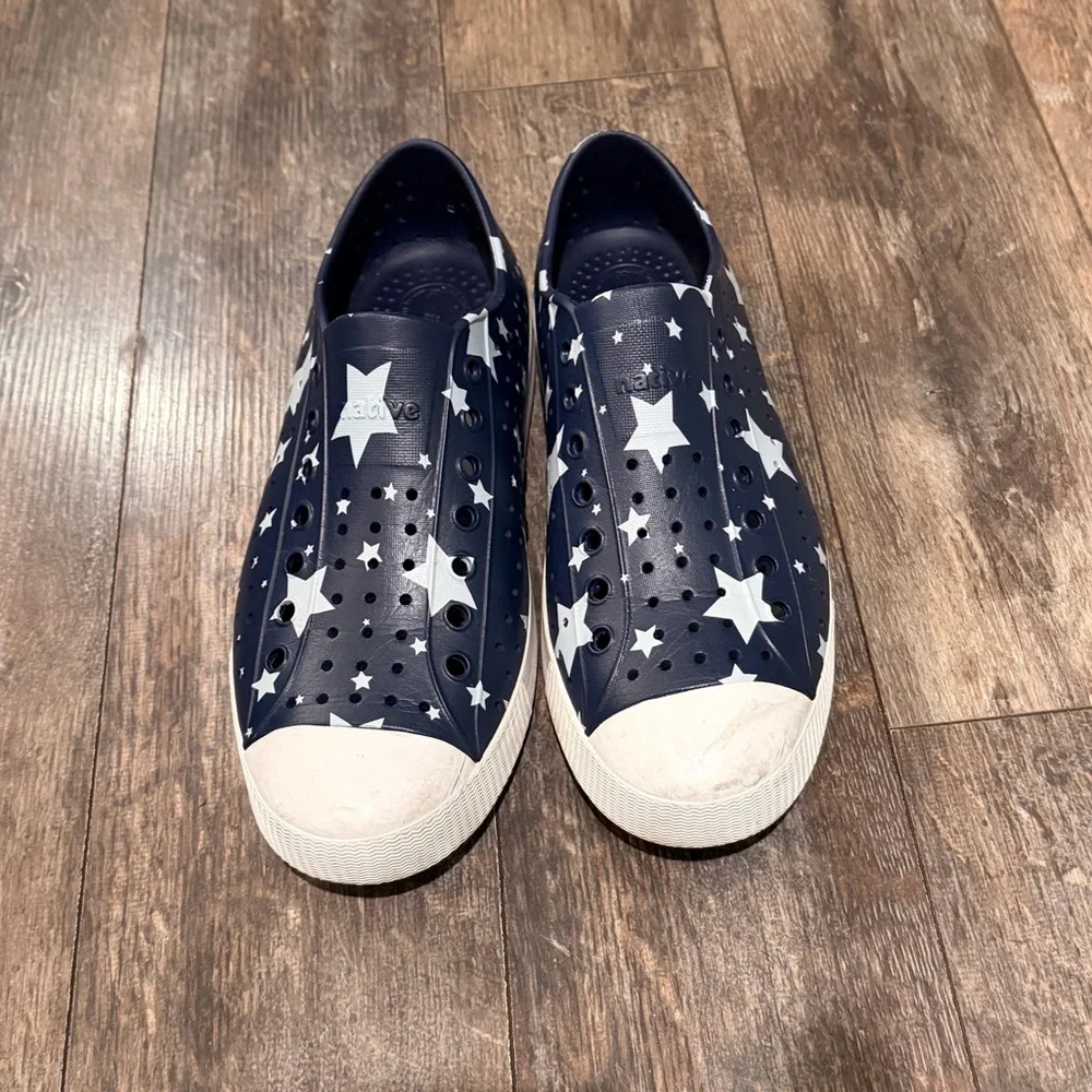 Native Mens Starry Navy Sandals